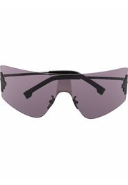 Marcelo Burlon County of Milan BOLAX SUNGLASSES BLACK DARK GREY - Nero