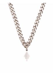 Marcelo Burlon County of Milan CROSS NECKLACE SILVER NO COLOR - Argento