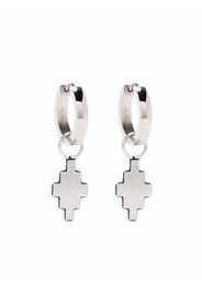 Marcelo Burlon County of Milan CROSS PENDANT EARRINGS SILVER NO COLOR - Argento