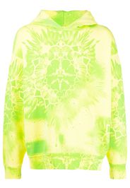 Marcelo Burlon County of Milan Kaleidoscope Wings print hoodie - Giallo