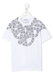 Marcelo Burlon County Of Milan Kids logo-print cotton T-shirt - Bianco