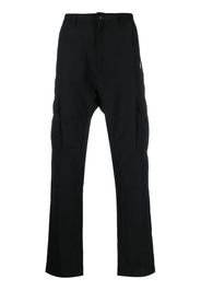 Marcelo Burlon County of Milan logo-embroidered cargo trousers - Nero