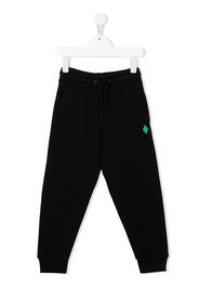 Marcelo Burlon County Of Milan Kids animal-print cotton track pants - Nero