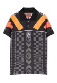 Marcelo Burlon County Of Milan Kids x Kappa graphic-print polo shirt - Nero