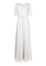 Marchesa Notte Bridesmaids Abito da sera con design cut-out - Grigio