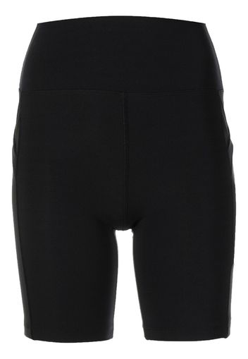 Marchesa Shorts da ciclismo a vita alta - Nero