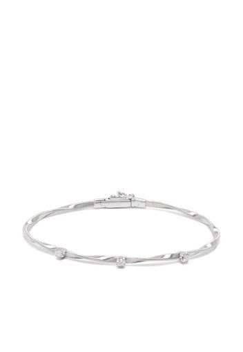 Marco Bicego Bracciale Marrakech in oro bianco 18kt con diamanti - Argento