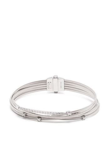 Marco Bicego Bracciale in oro bianco 18kt con diamanti - Argento