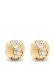 Marco Bicego 18kt yellow gold diamond stud earrings - Oro