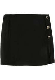 Marco Rambaldi heart-detail miniskirt - Nero