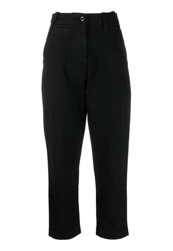 Margaret Howell high-waisted tapered trousers - Nero