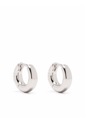 Maria Black Laideback 7 Huggie earrings - Argento