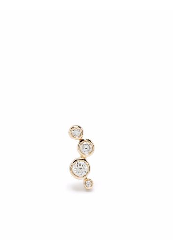 Maria Black 14kt yellow gold Hepburn diamond stud earring - Oro