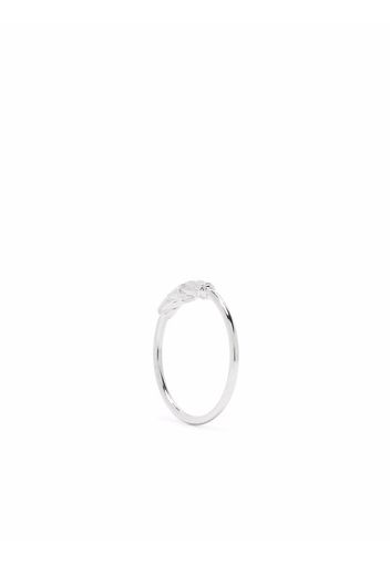 Maria Black 14kt white gold Nancy 10 single hoop - Argento