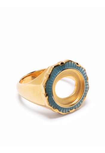 Maria Black Pop Moss ocean ring - Oro