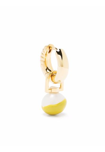 Maria Black Samba Avocado huggie earring - Oro