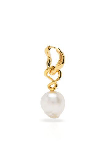 Maria Black Anila gold-plated pearl earring - Oro