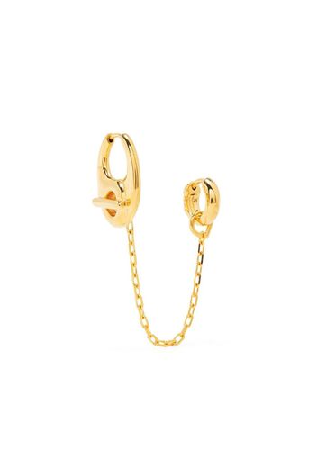 Maria Black chain link huggie hoop earring - Oro