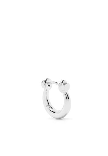 Maria Black silver Malik 8 huggie earring - Argento