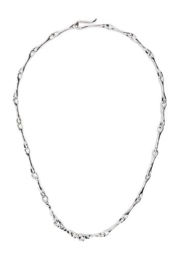Maria Black Dogbane sterling silver necklace - Argento