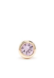 14kt yellow gold sapphire Dot Mega stud earring