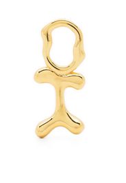 Maria Black Fluent Letter sterling-silver charm - Oro