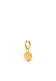 Maria Black Tan Huggie Earring - Oro