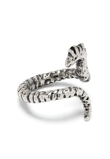 Maria Nilsdotter Sea Dragon open-band ring - Argento