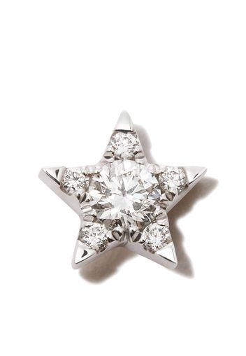 Maria Tash 18kt white gold Star stud earring - Oro