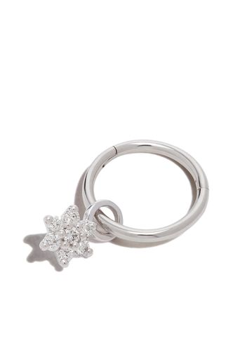 Maria Tash 18kt white gold Flower charm - Oro