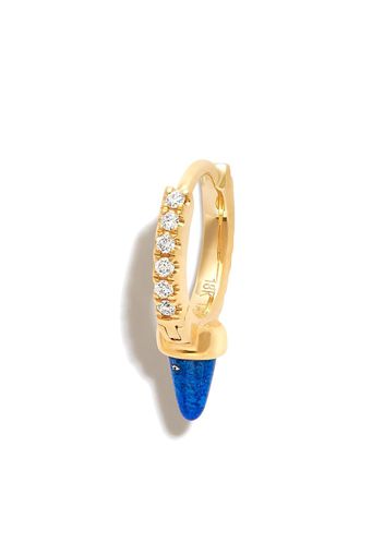 MARIA TASH 18kt yellow gold Spike lapis lazuli earring - Oro