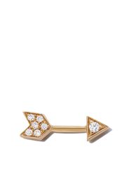 MARIA TASH Orecchino Arrow in oro giallo 18kt con diamante