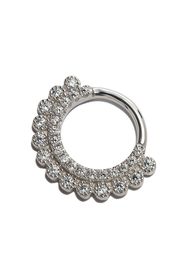 Maria Tash Orecchino Apsara Clicker in oro bianco 18kt - Argento