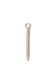 Maria Tash MTASH 18K RG 18MM DBL SIDE BW DIA ETERNI - Rosa