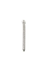 Maria Tash MTASH 18K WG 18MM DIA ETERNITY BAR CHRM - Argento