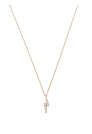 MARIA TASH 18kt rose gold Lightning Bolt diamond necklace - Rosa