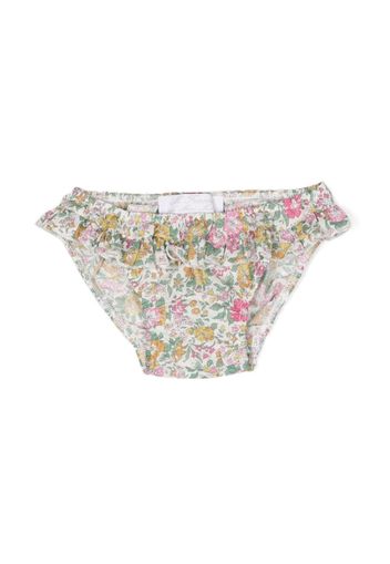 Mariella Ferrari floral-print cotton bikini bottoms - Rosa