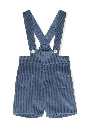 Mariella Ferrari corduroy cotton dungarees - Blu