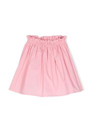 Mariella Ferrari ruffled cotton skirt - Rosa