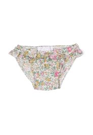 Mariella Ferrari floral-print cotton bikini bottoms - Rosa