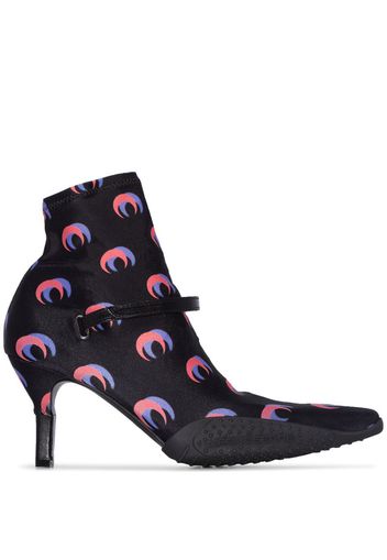 black moonwear 50 sock ankle boots