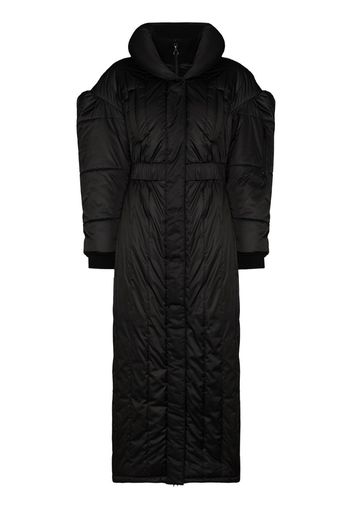 high neck puffer coat