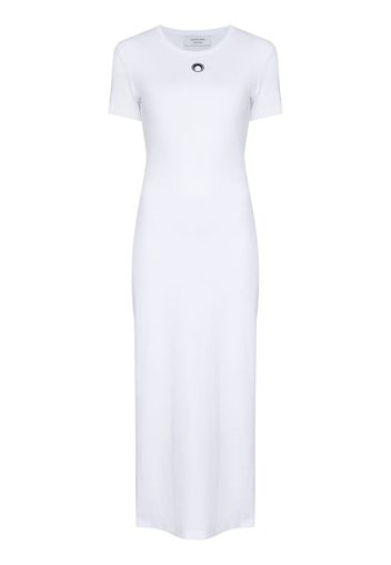 Marine Serre Cocoon T-Shirt Dress - Bianco