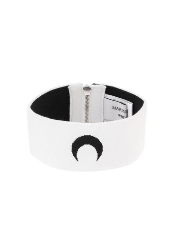 Marine Serre Choker - Bianco