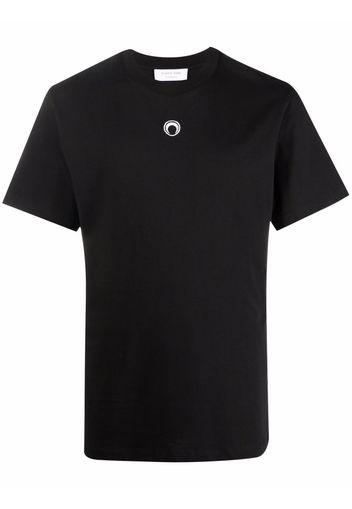 Marine Serre moon-print cotton T-shirt - Nero