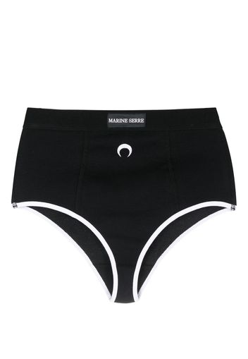 Marine Serre organic cotton briefs - Nero