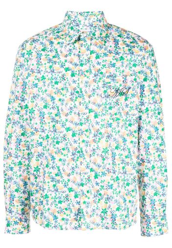 Marine Serre floral-print shirt - Multicolore