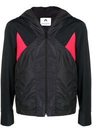 Marine Serre colour-block track jacket - Nero