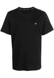 Marine Serre crew-neck T-shirt - Nero