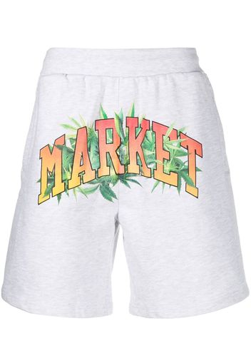 MARKET graphic-print track pants - Grigio